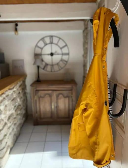 Maison De Pecheur Bord De Mer Bois Et Pierre 6-8 Pers Plobannalec Extérieur photo